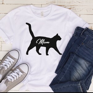 Cat Mom Shirt, Cat Mom Gift, Cat mama Shirt, Cat Mom Tee, Cat Lover Tee, Cat Shirt for Women