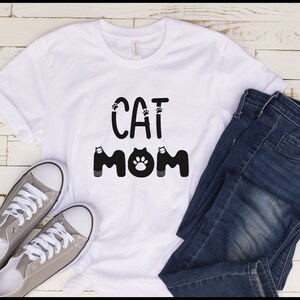 Cat Mom Shirt, Cat Lovers Shirt, Cat Mom Gift, Funny Cat Mom Shirt, Cat Mom Tee,