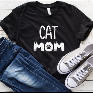 Cat Mom Shirt, Cat Lover Shirt, Cat Mom Gift, Funny Cat Mom Shirt,