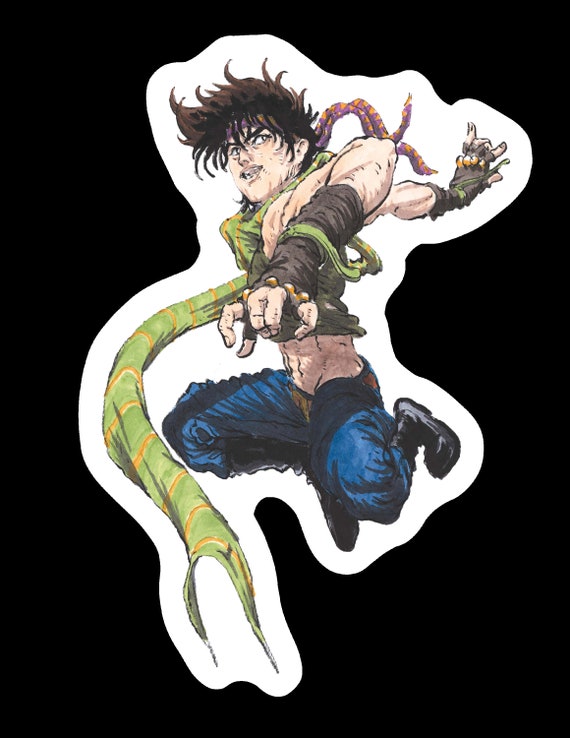 Joseph Joestar sticker Etsy