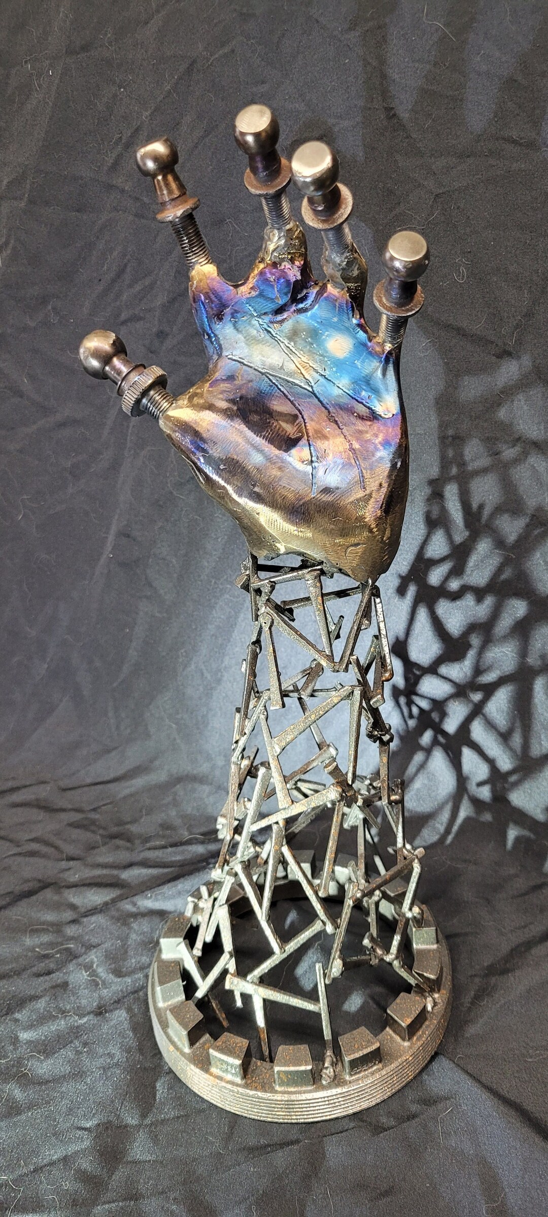 Modern Contemporary Metal Body Art Decor Personal Body Casting drowning