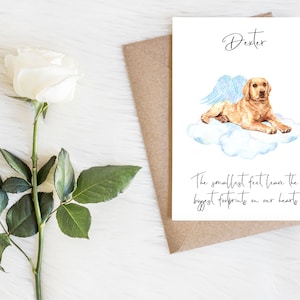 Gepersonaliseerde Labrador - hond sympathie kaart - hondenliefhebbers kaart hondeneigenaar kaart, hondenliefhebber kaart hondeneigenaar kaart Leuke hondenkaart