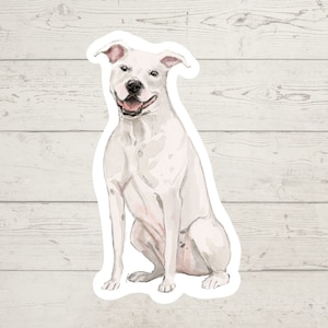 3 x American Staffordshire terrier Vinyl stickers, dog mom sticker, dog lover gift, laptop sticker, bujo sticker, Bullet journal decal