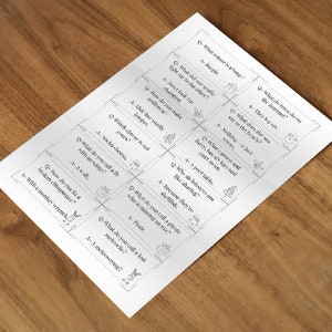 Christmas Cracker Witze - Set one - Druck zu Hause Digitaler Artikel SOFORTIGER DOWNLOAD machen Sie Ihre eigenen Cracker ECO friendly