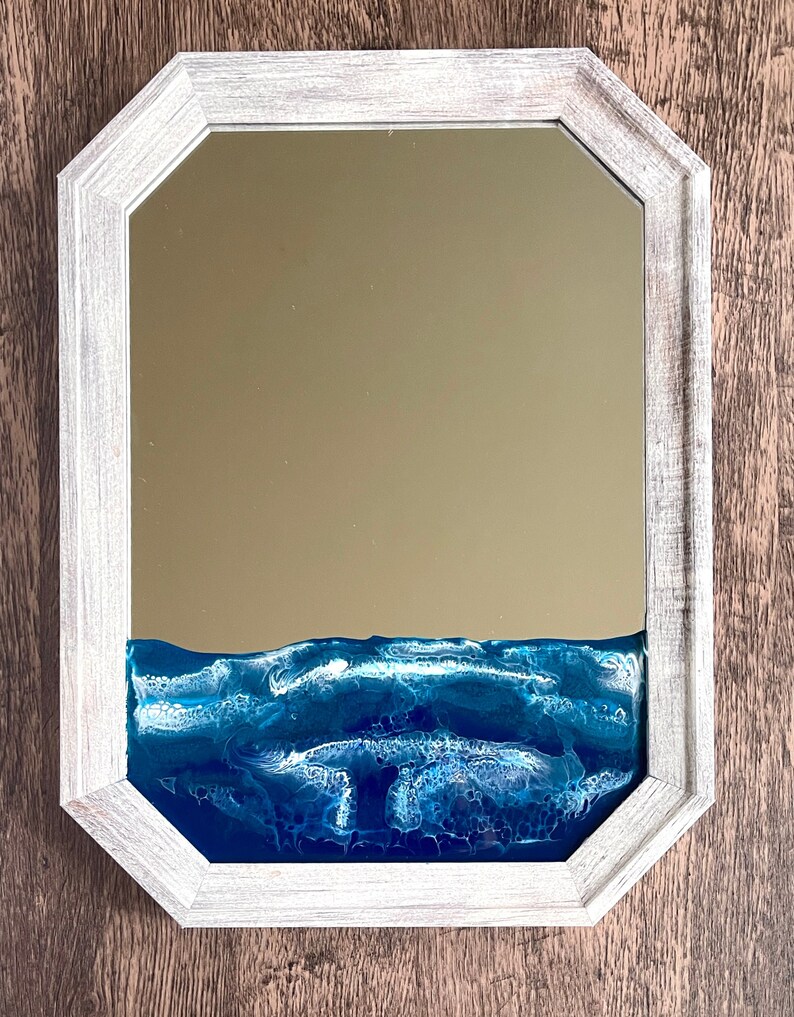 Ocean Wave Mirror Beach Wall Mirror Etsy