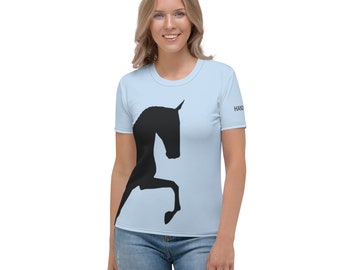 Dames Saddlebred Hunter T-shirt, Dressage Lover Gift, Saddlebred Rider of Trainer