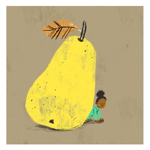Pear Art Print, Fine Art Paper