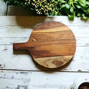 Personalized Engraved Cheeseboard Acacia wood charcuterie board Wedding Gift Engagement Gift Custom Engraved Cheese Board image 4