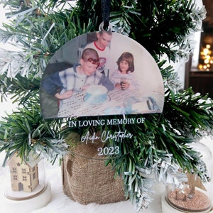 Memorial Christmas Ornament| Family| | Christmas Ornaments | Wooden keepsakes