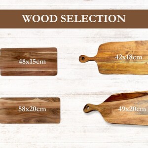 Personalized Engraved Cheeseboard Acacia Wood Charcuterie Board Wedding ...