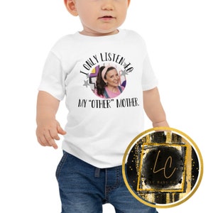 I only listen to my other mother ms. rachel shirt. Infant Ms. rachel shirt, funny ms rachel shirt, ms rachel birthday