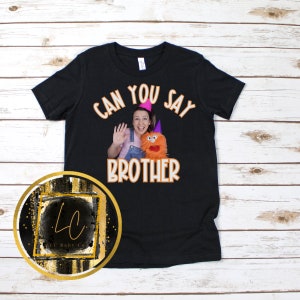 toddler sizes Can you say brother, Ms. rachel birthday party, Ms rachel brother shirt, Ms rachel party