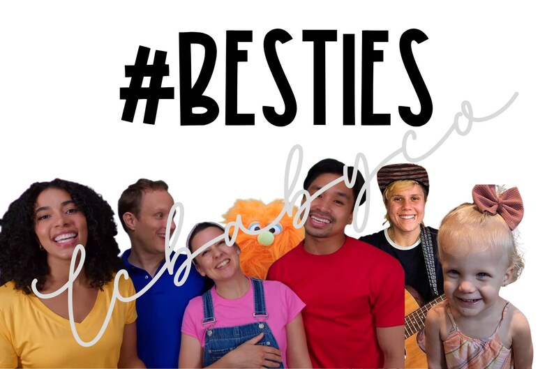 Ms. Rachel Besties Me and Ms. RACHEL Tee Songs for Little Etsy