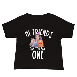 INFANT SIZES! Songs for littles Birthday shirt, Ms Rachel birthday, Hi friends shirt, Girls birthday shirt, Boys Ms. Rachel Birthday shirt
