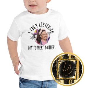 I only listen to my other mother ms. rachel shirt. toddler Ms. rachel shirt, funny ms rachel shirt, ms rachel birthday