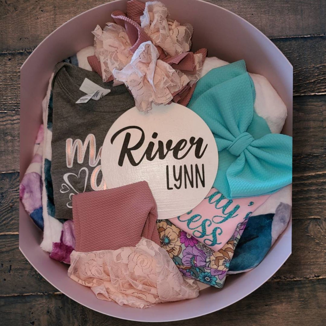 Baby Shower Gift Set Custom Baby Shower Gift Easy Baby Etsy