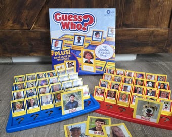 Custom Guess Who Game: Personalized Family Fun Christmas game, gift for mom, perfect game for grandma