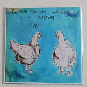Gelukkig kakelend. Afdrukken van originele kunst