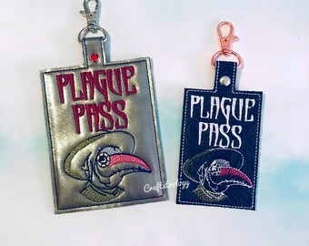 Plague Pass Vaccination/ID card holder