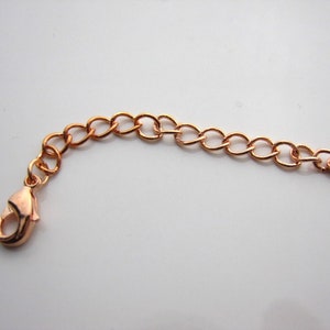 2 inch Extender, Ready to use, Rose gold plated Extender with Lobster Clasp, Necklace extender, Bracelet extender, B-039, F-051