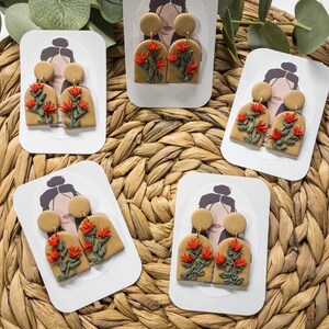 Beautiful Ohia Lehua Earrings