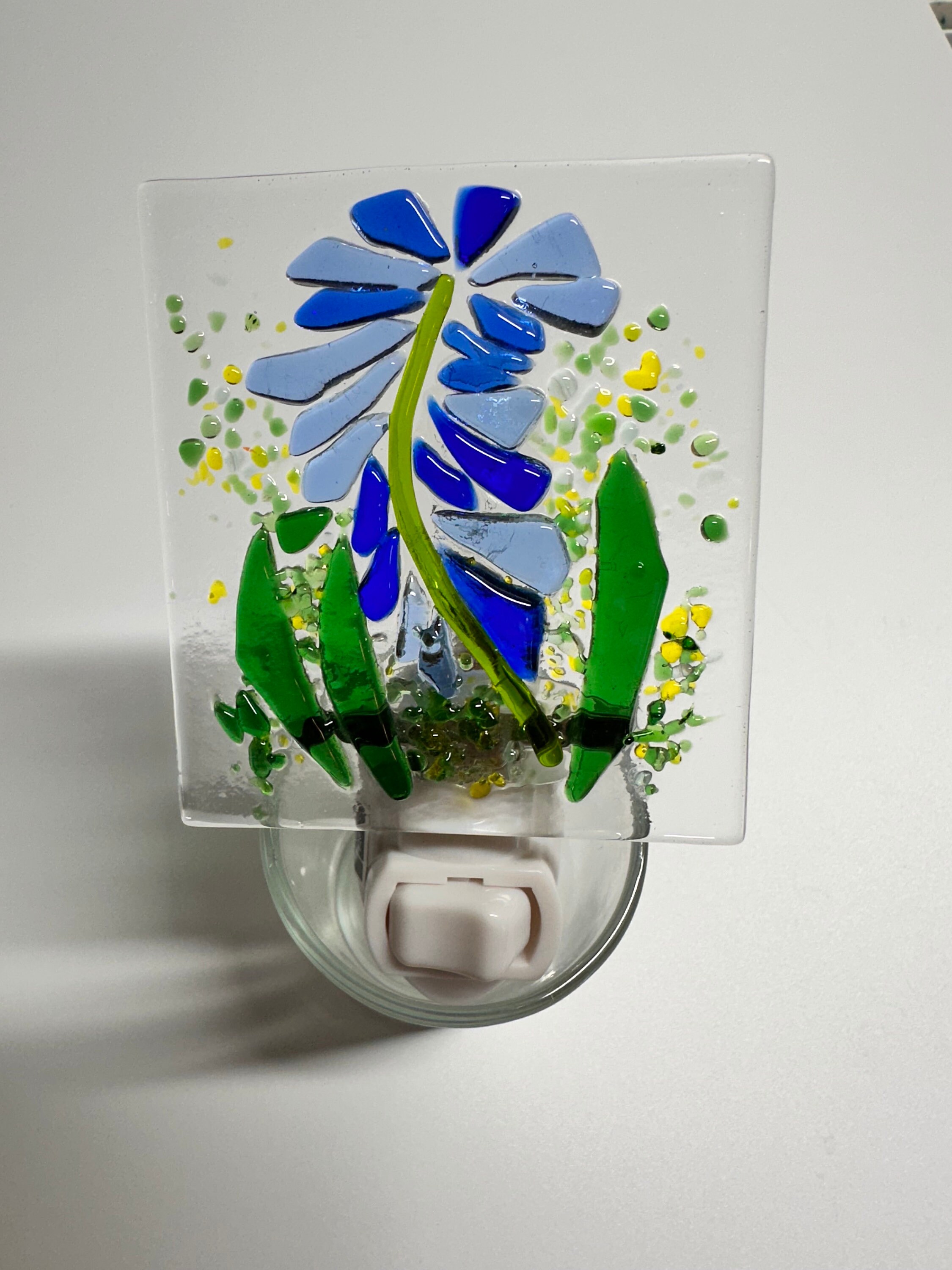 Art Glass Night Lights Etsy