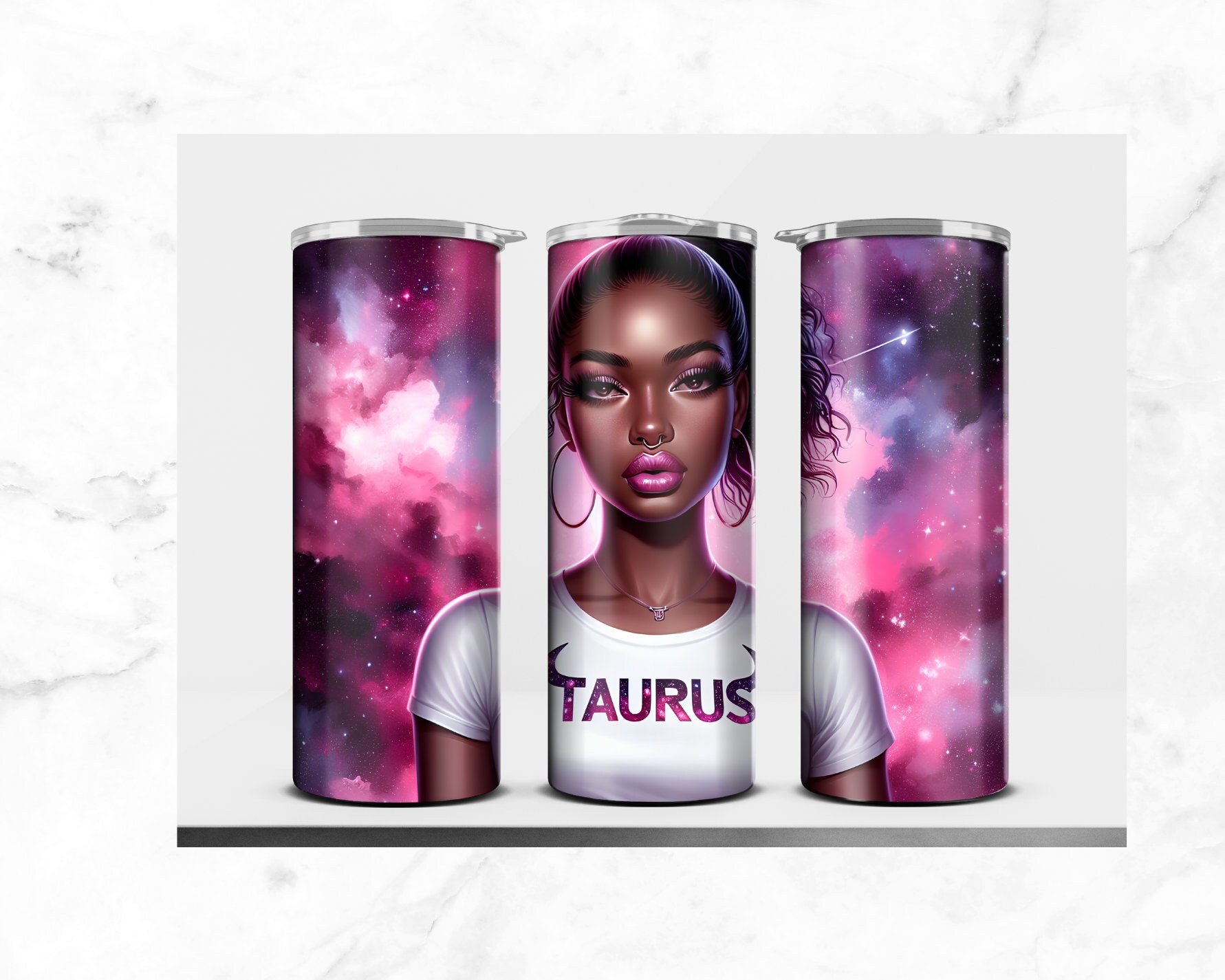 Cosmic Taurus Digital Paper Png - Etsy