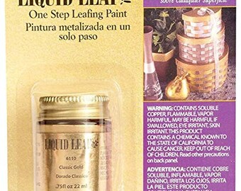 Gold Leaf Paint Etsy