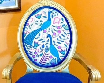 Boho Eclectic Dining or Accent Chairs