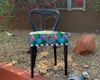 Boho Eclectic Balloon Chair - Dining, Desk or Vanity
