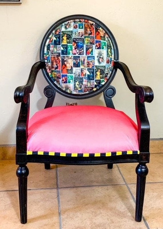 Boho Eclectic Customized Character Dining/accent Chair