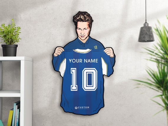 RETRO CHELSEA Personalised Illustration 