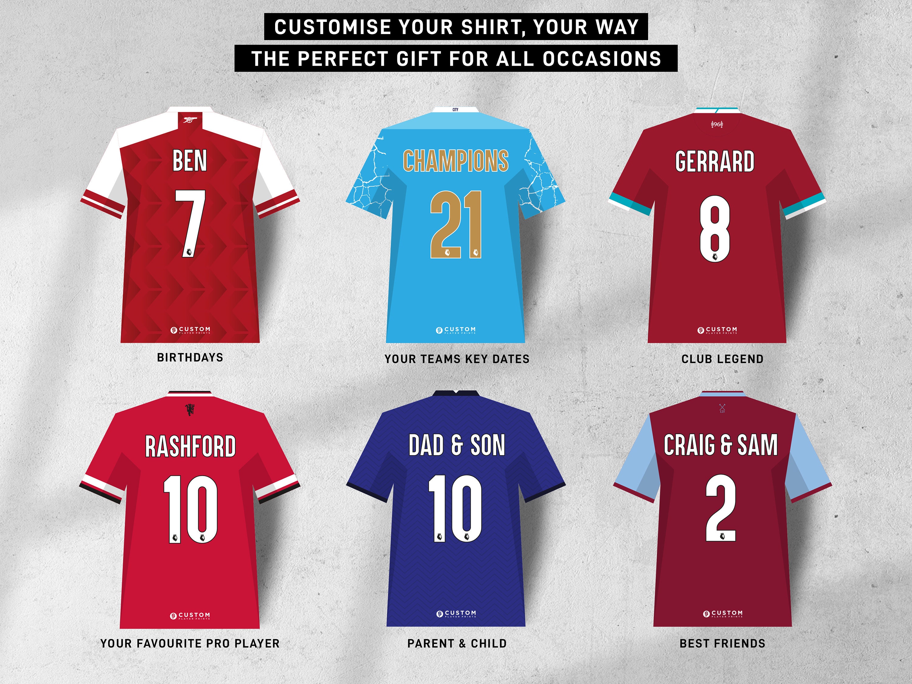 RETRO REAL MADRID Personalised Shirt 