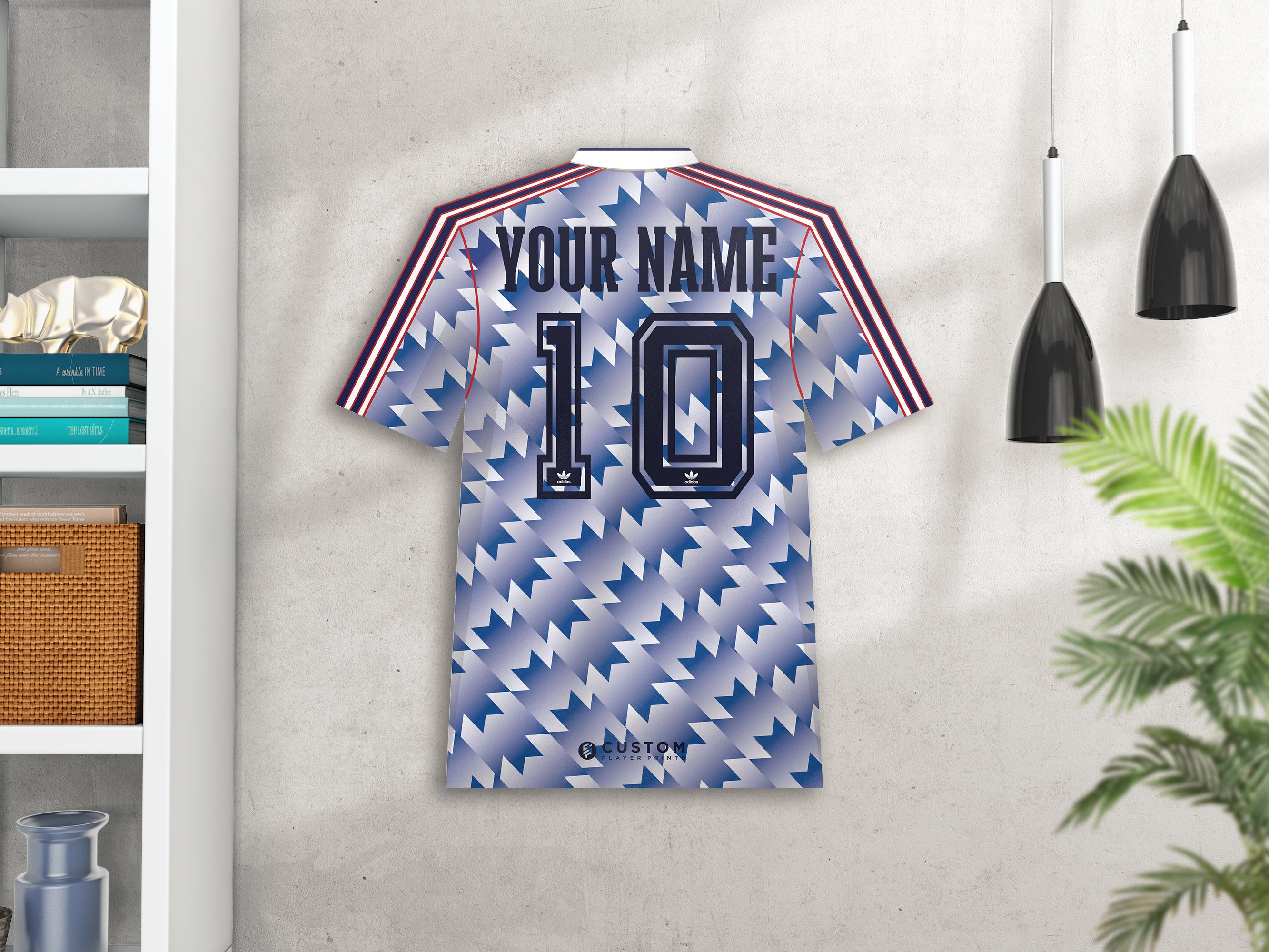 RETRO MANCHESTER UTD Personalised Shirt 