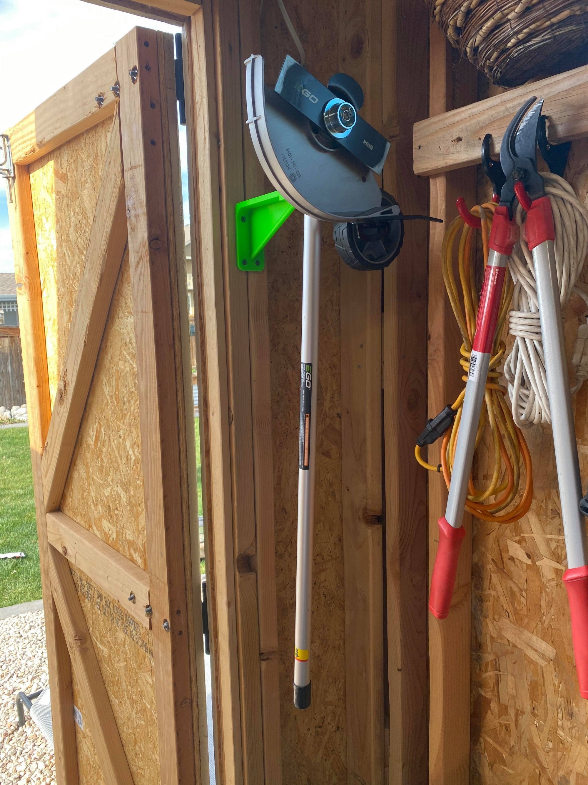 Wall Mount For Ego 56V Trimmer ubicaciondepersonas.cdmx.gob.mx