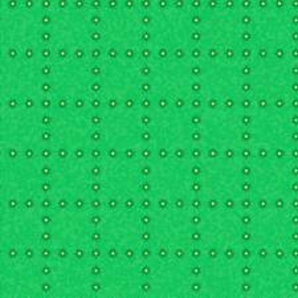 Green Grid fabric from P & B Textiles - sold by the half yard and yard