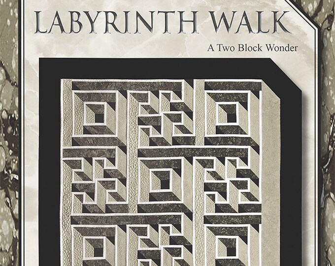 Labyrinth Walk Quilt PATTERN - Etsy