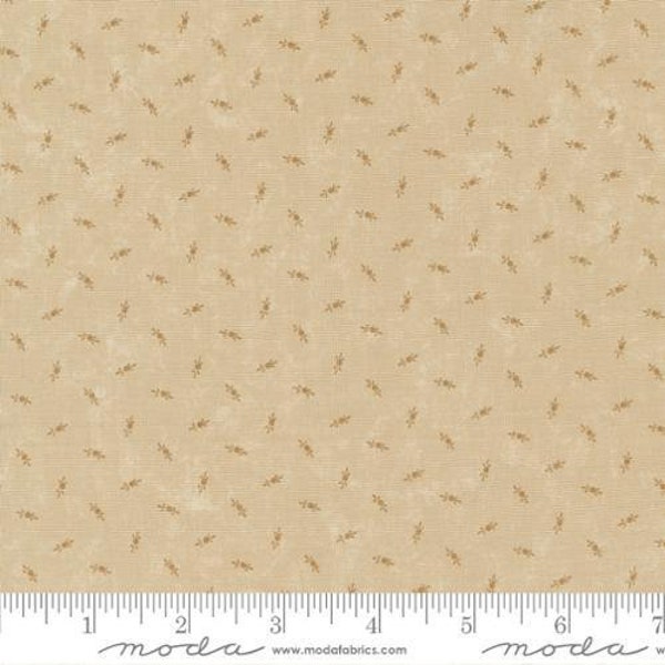 Fluttering Leaves - Tan (Beechwood Tonal) by Kansas Troubles from Moda - Sold by the half yard and yard