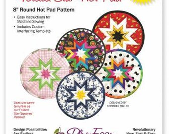 Folded Star Hot Pad Pattern - Etsy