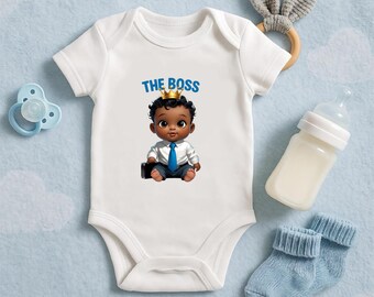 The Boss Baby Bodysuit, Funny Baby Outfit, Baby Shower Gift, Cute Baby Clothes, Boss Baby Birthday outfit, The Baby Boss T-shirt, Baby Gift