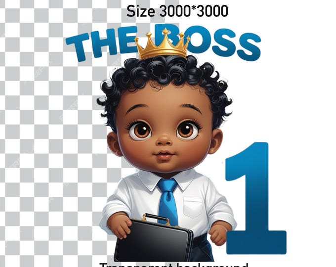 Boss Baby Watercolor Clipart Bundle: PNG Files for Scrapbooking ...