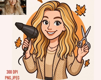 Custom Cartoon Portrait from Photo, Personalized Avatar, Digital Illustration Gift, Unique Gift, Fast Delivery