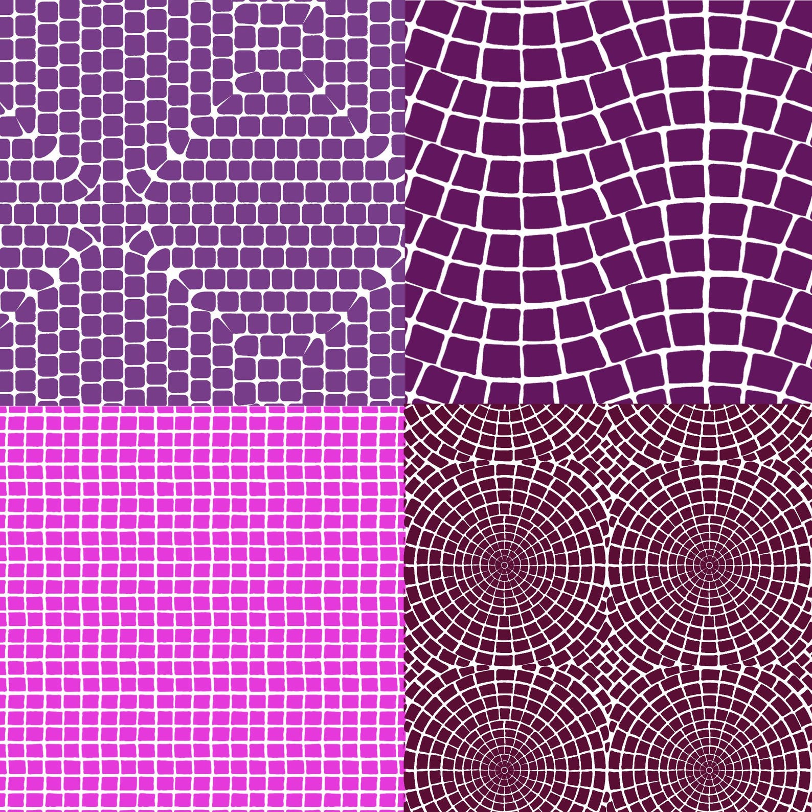 Mosaic Brushes for Procreate, Tile Texture Digital, Mosaic Texture ...