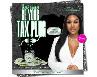 DIY Tax Season Flyer, Tax Services. Tax Preparation Flyer, Credit Repair Flyer, Social Media Flyer , Flyer , Tax Flyer , Tax Season