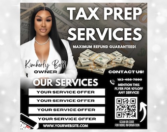 DIY Tax Season Flyer, Tax Services. Tax Preparation Flyer, Tax and Credit Repair Flyer, Social Media Flyer , Flyer , Tax Flyer , Tax Season