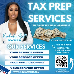 DIY Tax Season Flyer, Tax Services. Tax Preparation Flyer, Tax and Credit Repair Flyer, Social Media Flyer , Flyer , Tax Flyer , Tax Season