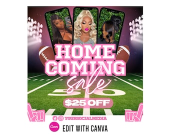 Homecoming Queen Flyer, Vote Homecoming Queen, Homecoming Flyer, Homecoming Campaign, Class Campaign, Homecoming, Social Media Flyer, Canva