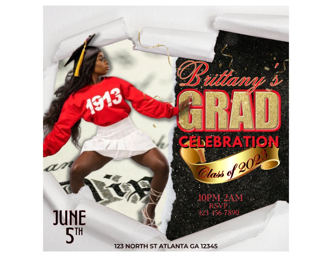 Grad Week Flyer Graduation Party Flyer, Grad Party Flyer, Graduation Party Invitation ...