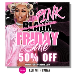 Black Friday Flyer, Black Friday Sale, Black Friday Sale Flyer, Lash Flyer, Black Friday Lash Flyer, Reservas para Outubro