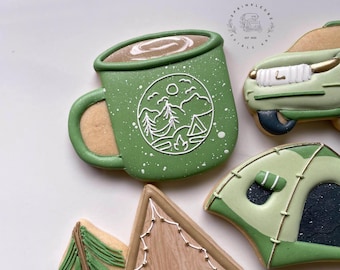 Camping Mug Cookie Cutter